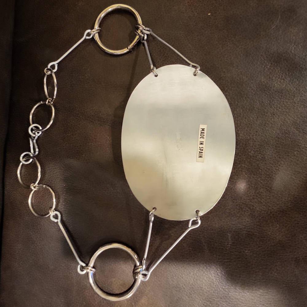 Vintage Belt Designed by Raul Leal, Signed 70s Steam Punk Made in Spain … - Picture 4 of 11